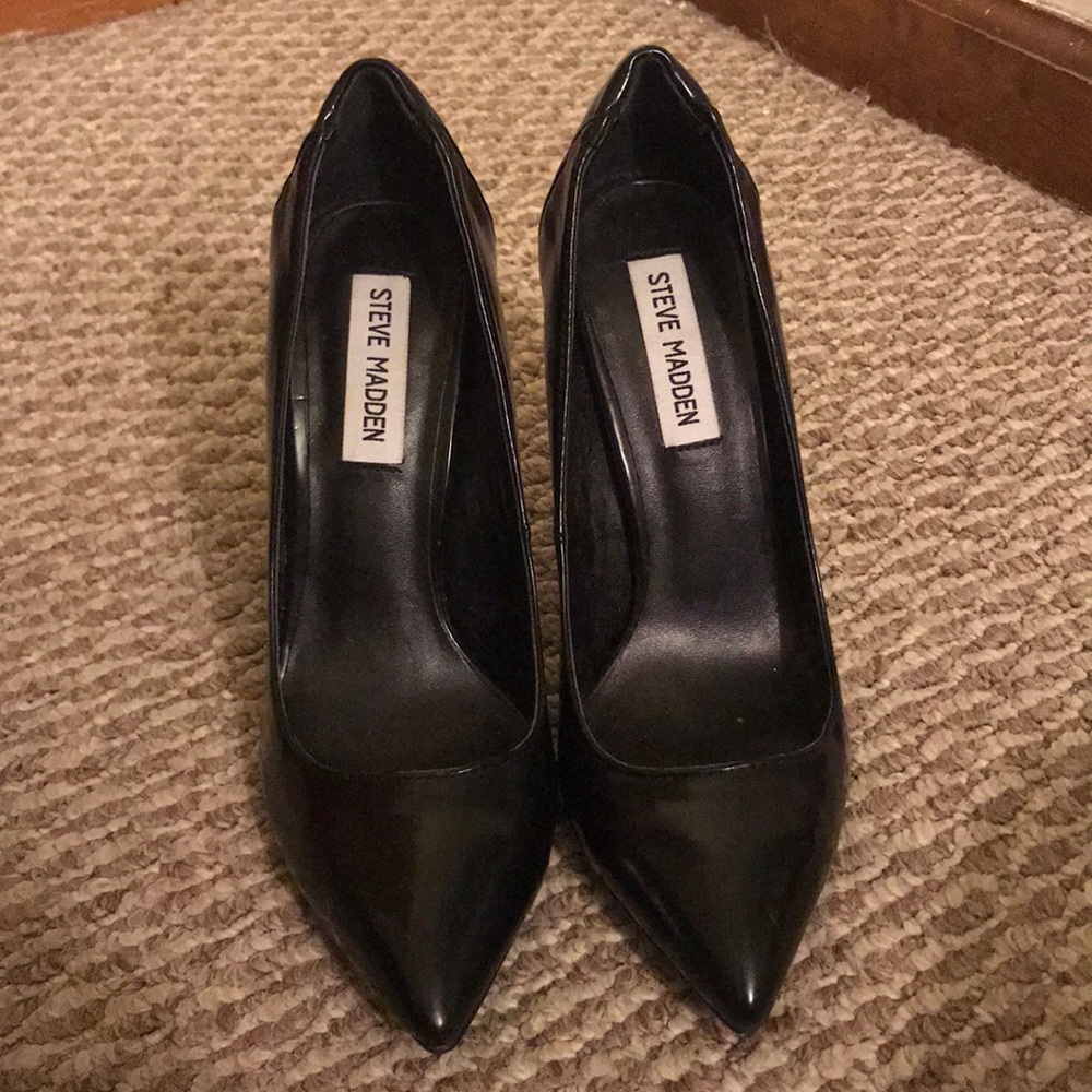 Black high heels